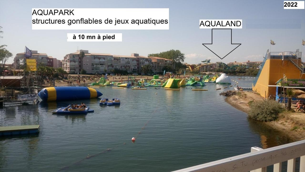 Lara 1 - Grand T2 Loggia Sans Vis-A-Vis Parking - Pres Centre-Port, Ile Des Loisirs, Plage Richelieu Agde Exterior photo