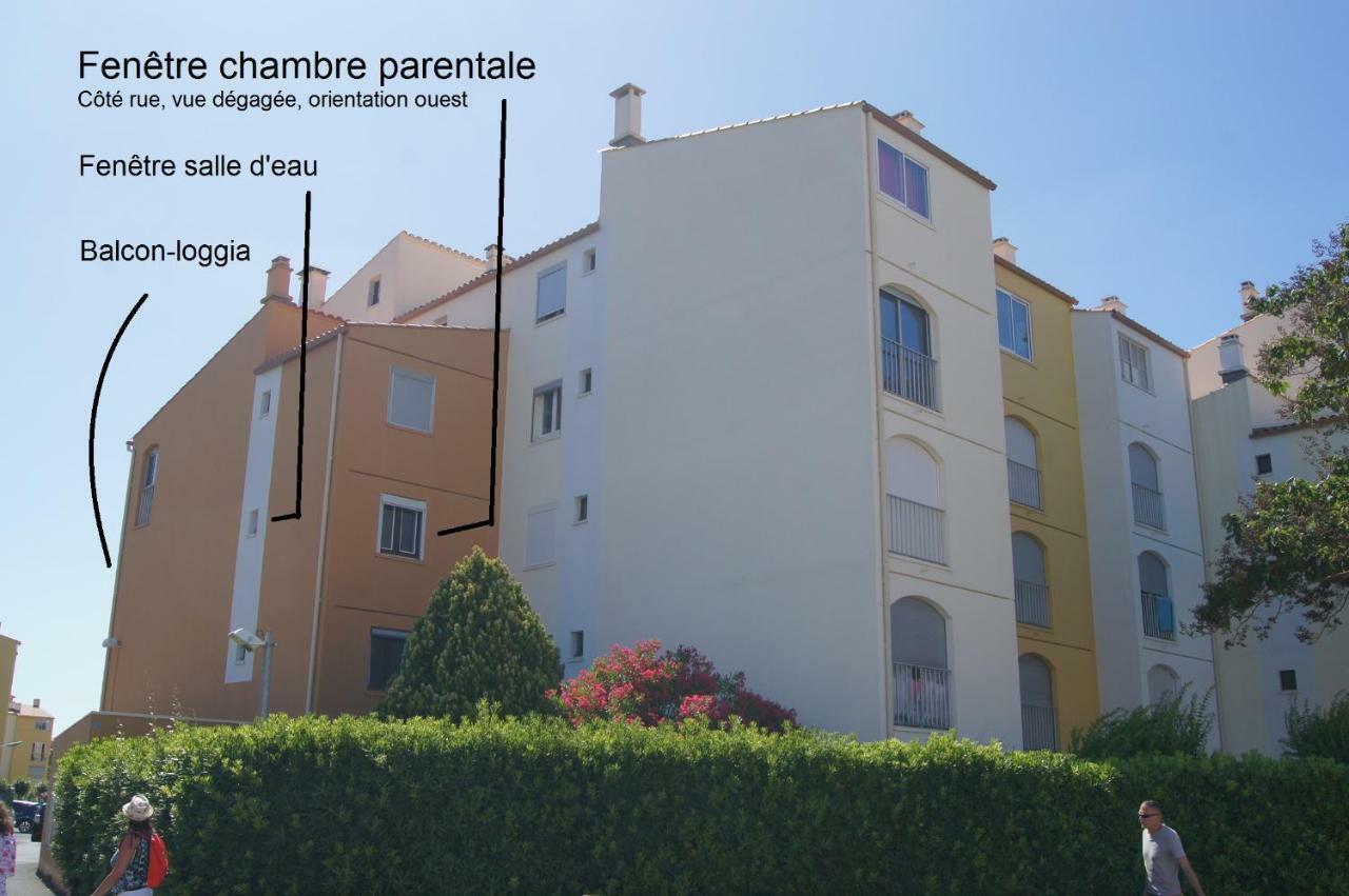 Lara 1 - Grand T2 Loggia Sans Vis-A-Vis Parking - Pres Centre-Port, Ile Des Loisirs, Plage Richelieu Agde Exterior photo